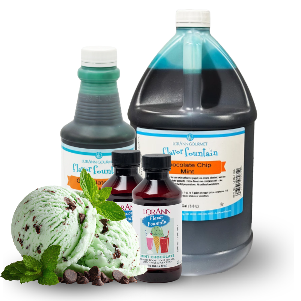 Mint Chocolate Chip Ice Cream & Beverage Flavor by LorAnn Oils
