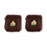 Decorative Easter egg royal icing toppers for gourmet chocolates, cookies, and spring party desserts