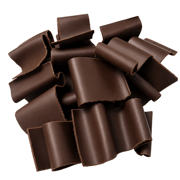 Gourmet Real Chocolate Shavings – Bulk Dark & White Chocolate Curl Decorations for Pastry Chefs & Bakeries