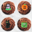 Transform Everyday Chocolates into Instant Halloween Best Sellers with Pumpkin Rounds Royal Icing Decorations (Bulk) by Caljava