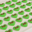 Pre-made royal icing conversation hearts for fast and easy Valentine’s chocolate decorating and candy production