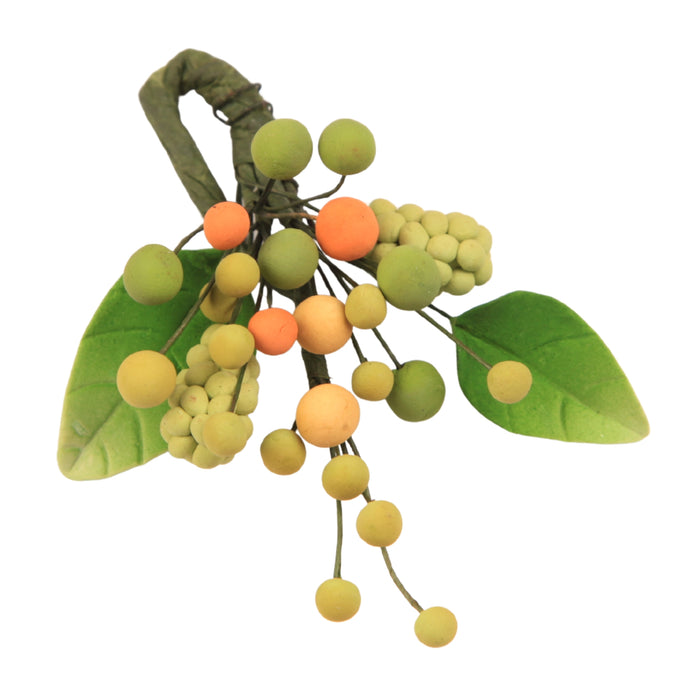 Premium Gum Paste Berry Bunches for Cake Shops handmade cake toppers from Caljava