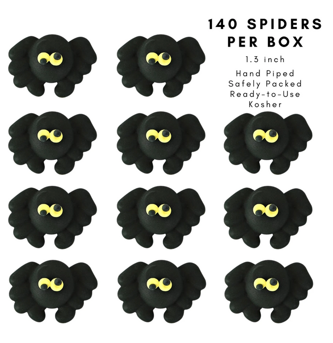 Itsy Bitsy Spider Royal Icing Decorations (Bulk)