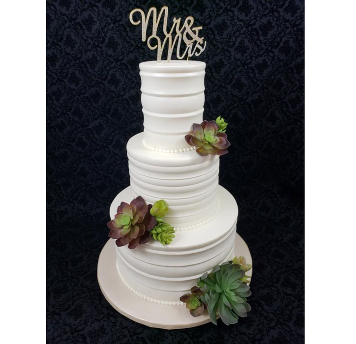 Crown Molder Cake Comb Icing Scraper