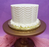 Stainless Steel Cake Comb Icing Scraper by Caljava – Perfect for adding detailed textures and designs to buttercream cakes. Durable, professional-quality cake decorating tool