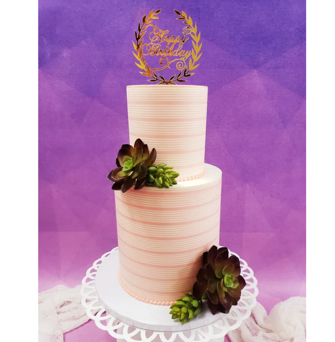 Discover our durable stripe cake icing comb scraper, perfect for cake decorating. Create smooth, textured, and patterned finishes on buttercream, fondant, and frosting. Ideal for bakers of all skill levels! Caljava