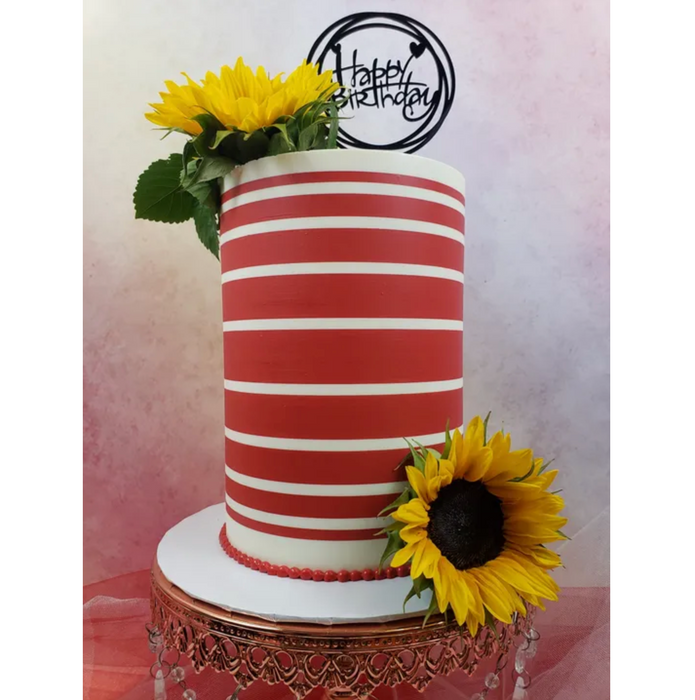Discover our durable stripe cake icing comb scraper, perfect for cake decorating. Create smooth, textured, and patterned finishes on buttercream, fondant, and frosting. Ideal for bakers of all skill levels! Caljava