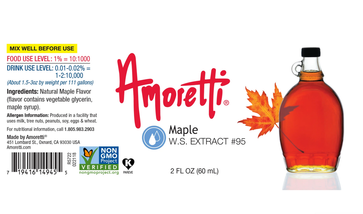 Maple Extract Water Soluble by Amoretti