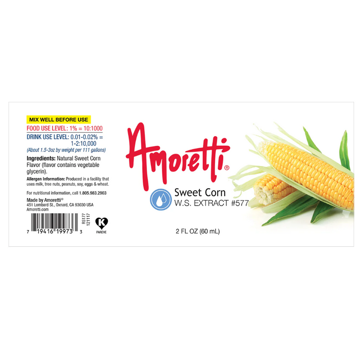 Sweet Corn Extract Water Soluble by Amoretti