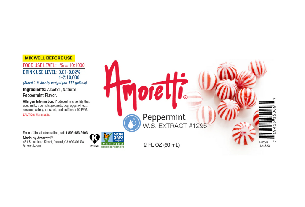Peppermint Extract Water Soluble by Amoretti