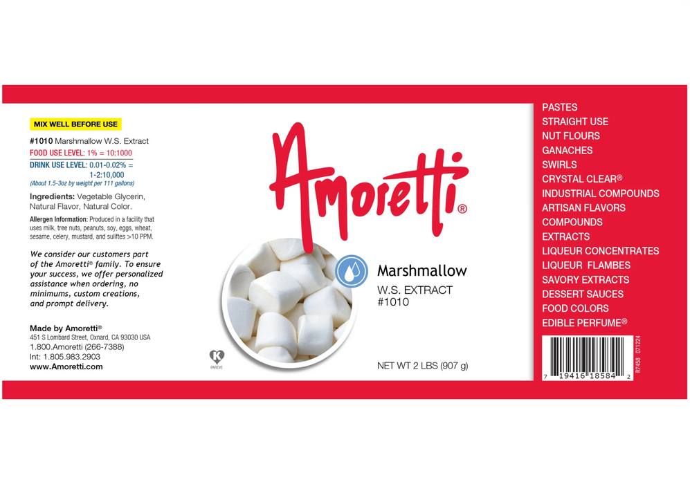 Marshmallow Extract Water Soluble by Amoretti