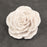 Statement sugar flower 5 inch white drift rose for tiered cakes