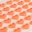 Time-saving ready-made icing toppers in conversation heart shapes for candy makers increasing efficiency and production