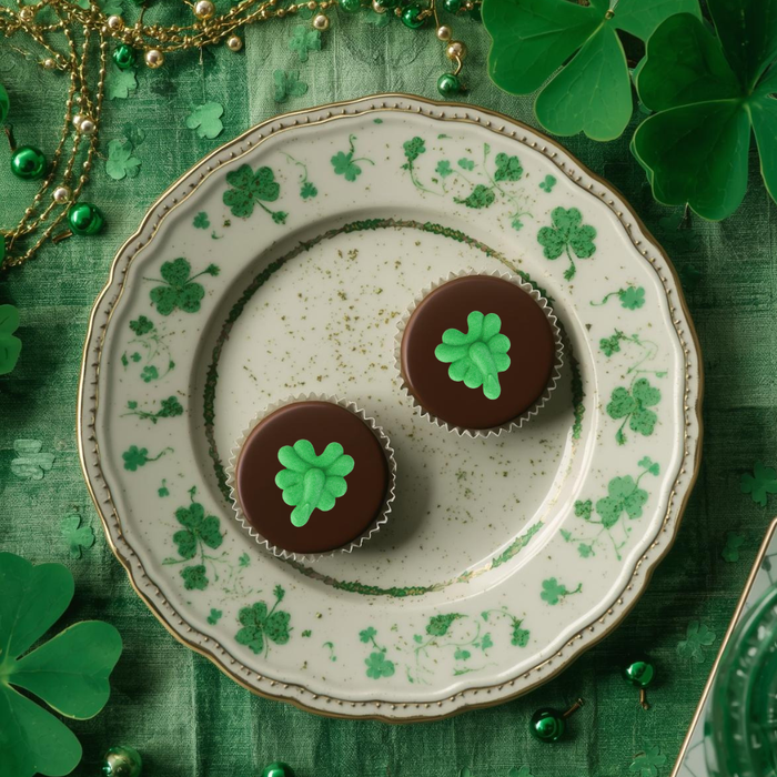 Shamrock Royal Icing Decorations (Bulk)
