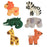 Zoo Animal Royal Icing Toppers great for decorating your candy, chocolates, cakes, and cupcakes. Caljava