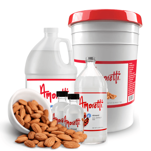 Almond Extract Water Soluble by Amoretti - CaljavaOnlineAMRTI-35-2OZFlavor