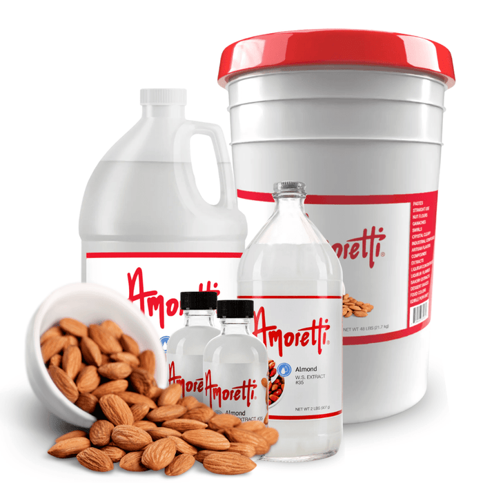 Almond Extract Water Soluble by Amoretti - CaljavaOnlineAMRTI-35-2OZFlavor