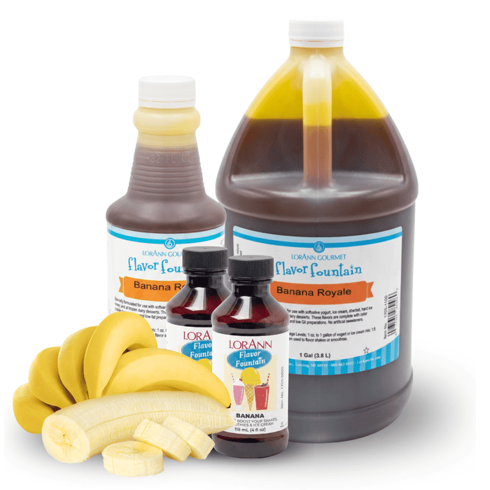 Banana Royale Ice Cream & Beverage Flavor by LorAnn Oils - CaljavaOnline1705-0800Flavor