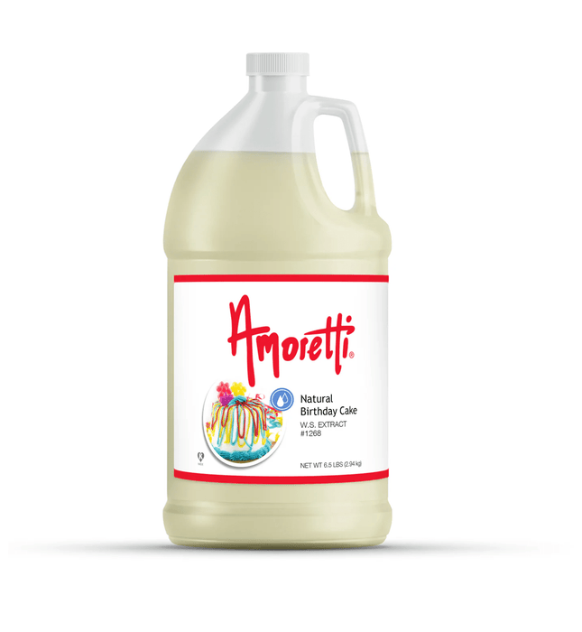 Birthday Cake Extract Water Soluble by Amoretti - CaljavaOnlineAMRTI-1268-6.5LBFlavor