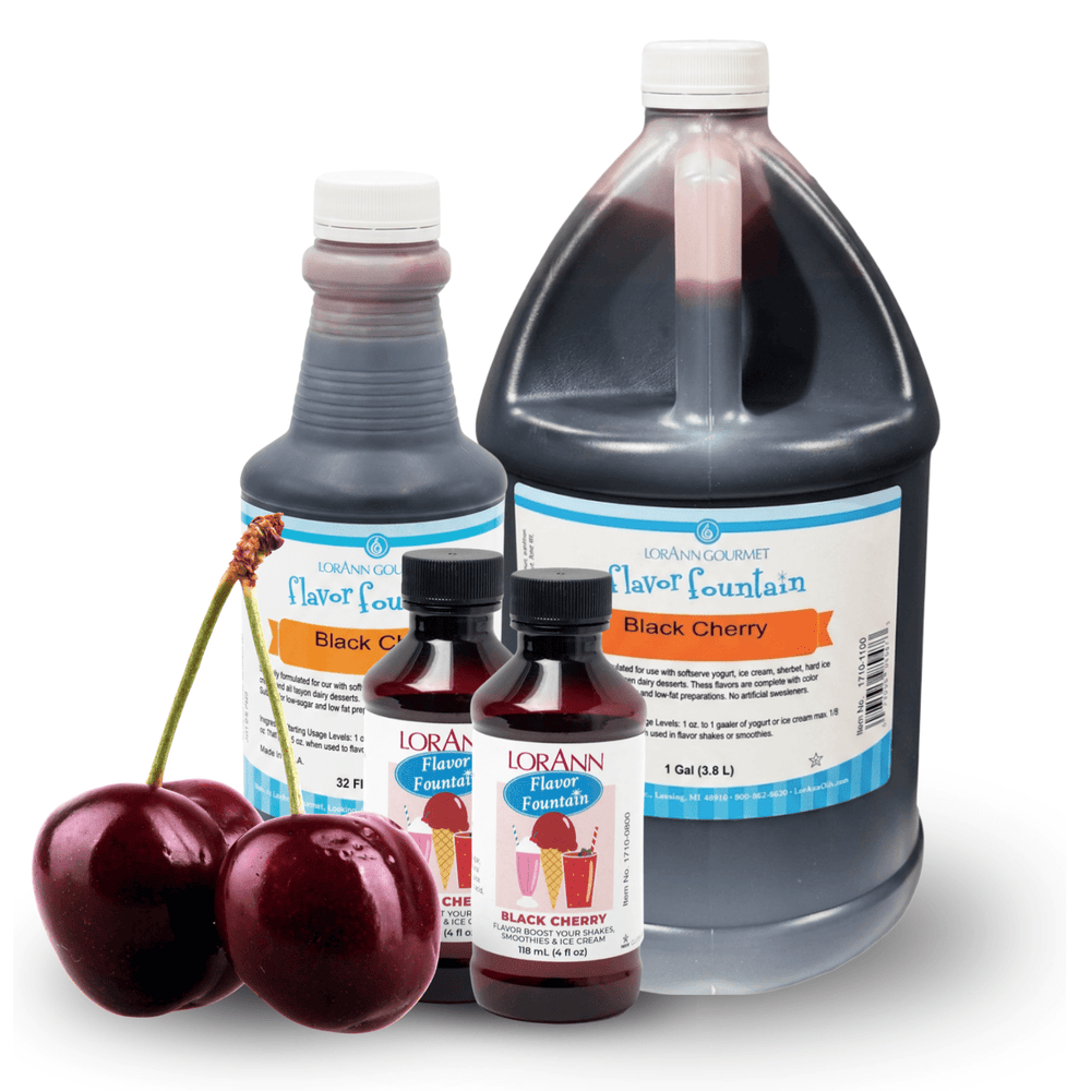 Black Cherry Ice Cream & Beverage Flavor by LorAnn Oils - CaljavaOnline1710-0800Flavor
