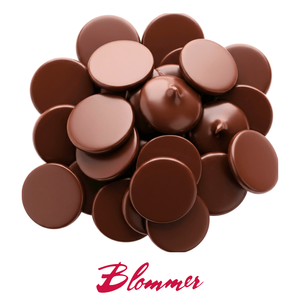 Blommer Confectionery Coating | Premium Milk & White Chocolate - CaljavaOnlineCWS-LANSING-40LBChocolate