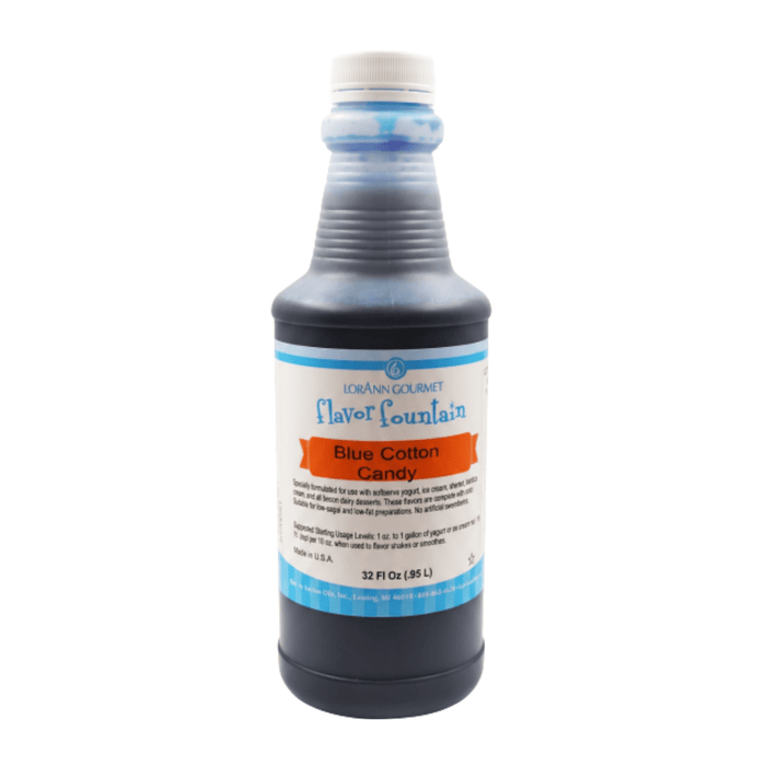 Blue Cotton Candy Ice Cream & Beverage Flavor by LorAnn Oils - CaljavaOnline1734-1125Flavor