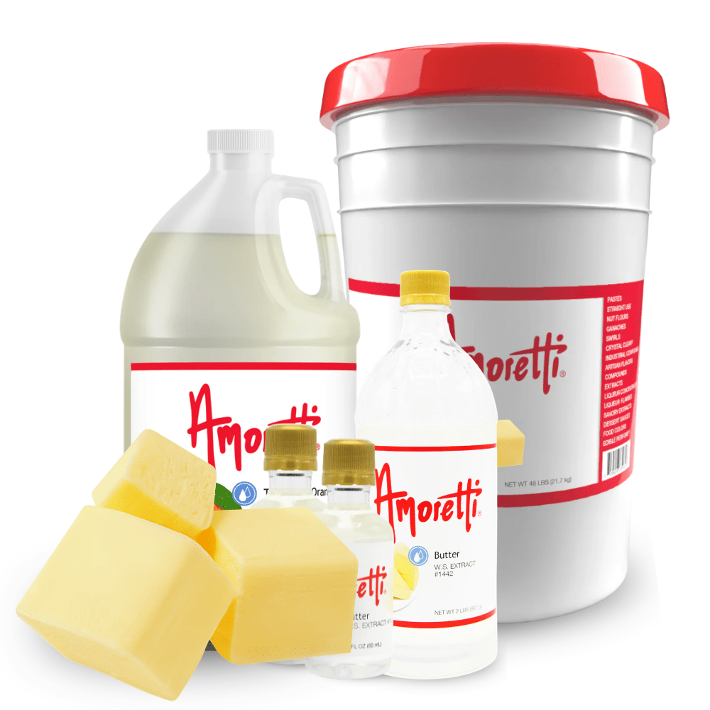 Butter Extract Water Soluble by Amoretti - CaljavaOnlineAMRTI-1442-2OZFlavor