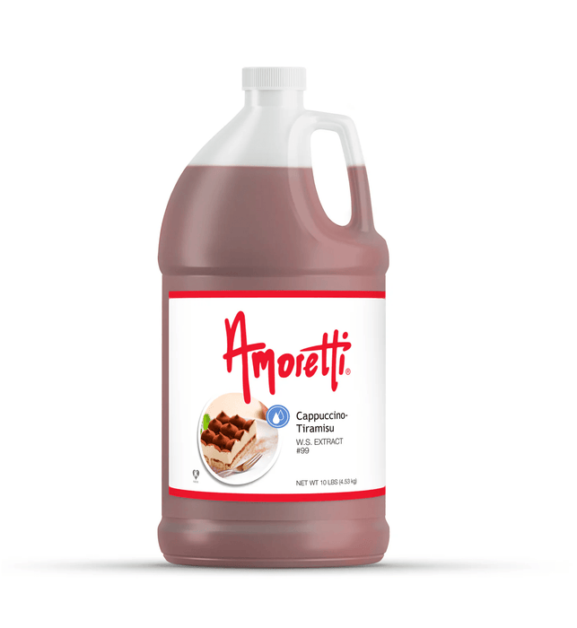Cappuccino Tiramisu Extract Water Soluble by Amoretti - CaljavaOnlineAMRTI-99-10LBFlavor
