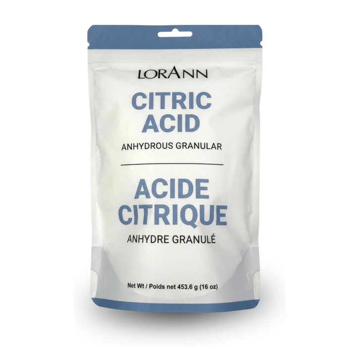Citric Acid by LorAnn – Food-Grade Sour Flavor Enhancer & Preservative for Gummies, Edibles, Candies & Baking - CaljavaOnline6040-1000Preservative