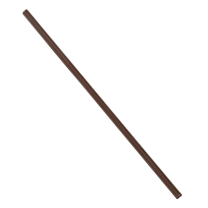 7-inch dark chocolate garnish skinny sticks for bakery and restaurant dessert decoration