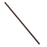 7-inch dark chocolate garnish sticks for bakery and restaurant dessert decoration.
