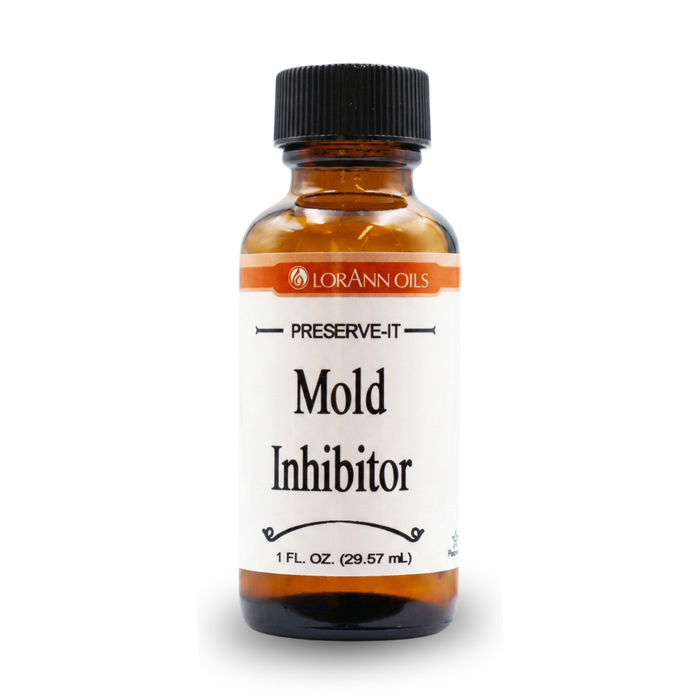 4 oz bottle of colorless liquid mold inhibitor mixed into pastry fruit fillings and dessert glazes