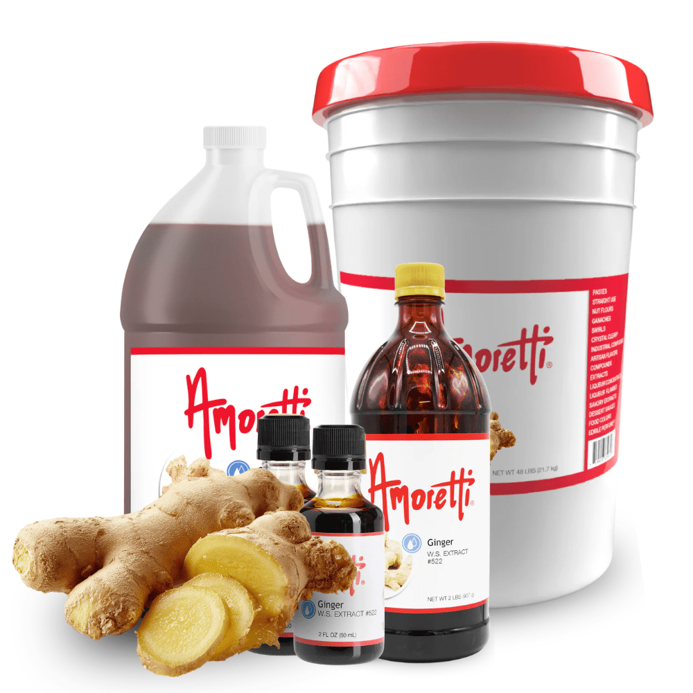 Ginger Extract Water Soluble by Amoretti - CaljavaOnlineAMRTI-522-2OZFlavor