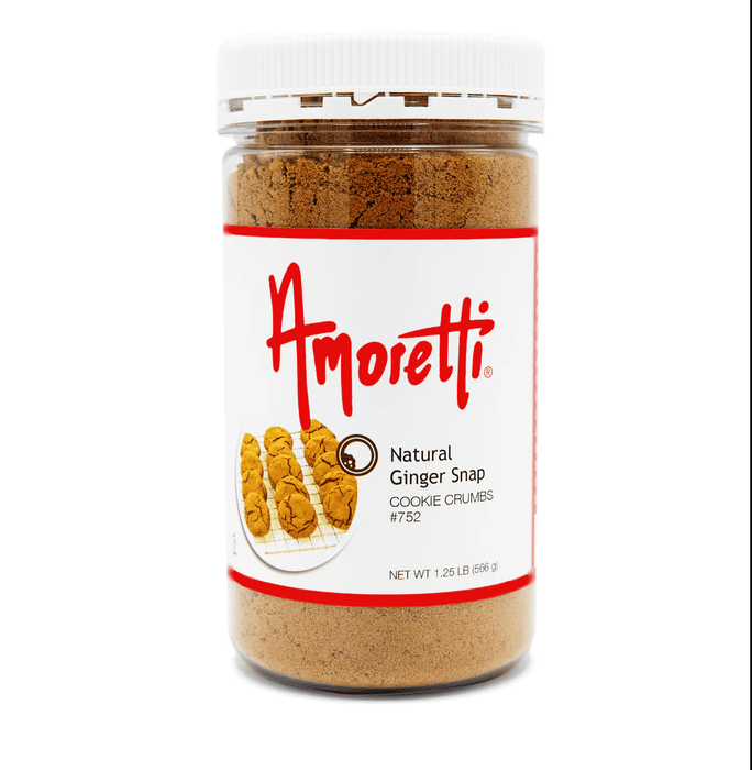 Ginger Snap Cookie Crumbs | Premium Spiced Ginger Cookie Crust & Topping - CaljavaOnlineAMRTI-752-1.25LBCookie Crust & Topping