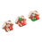 Gingerbread House Royal Icing Decorations (Bulk) - CaljavaOnlineY2441Cupcake Decorations