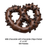 Gourmet milk chocolate chip pretzels styled for retail gift baskets and specialty coffee shop sales