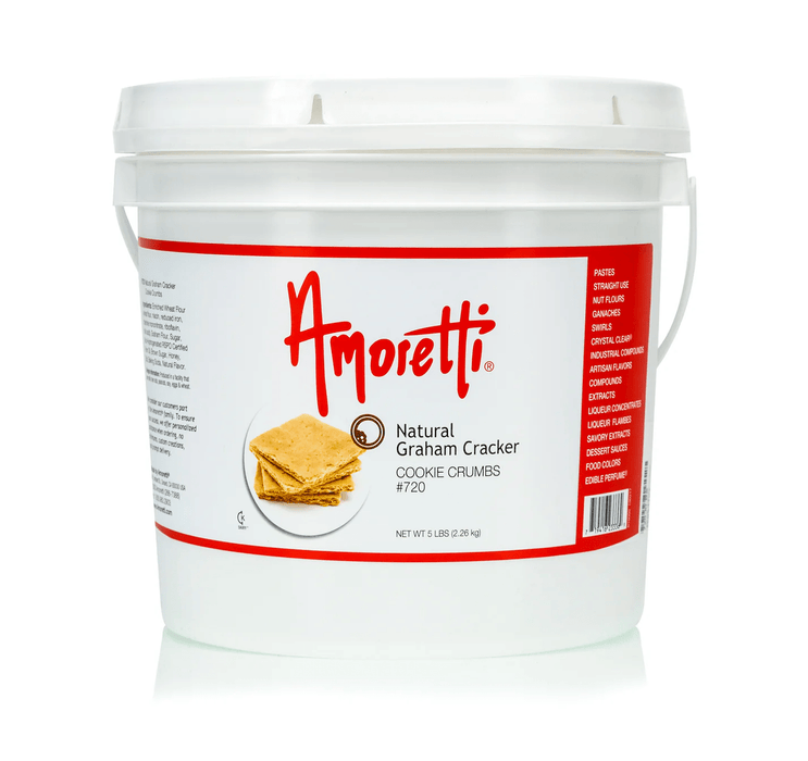 Graham Cracker Cookie Crumbs | Premium Honey Graham Cookie Crust & Topping - CaljavaOnlineAMRTI-720-5LBCookie Crust & Topping