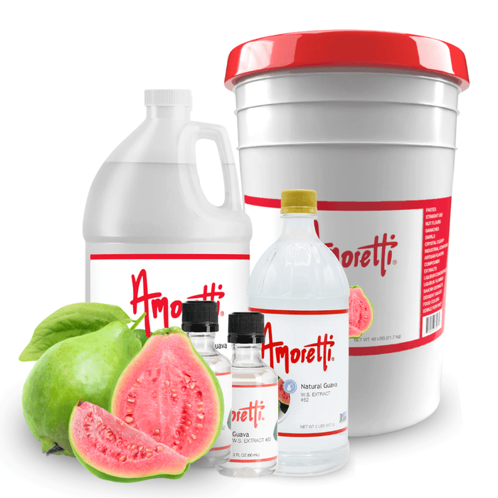 Guava Extract Water Soluble by Amoretti - CaljavaOnlineAMRTI-52-2OZFlavor