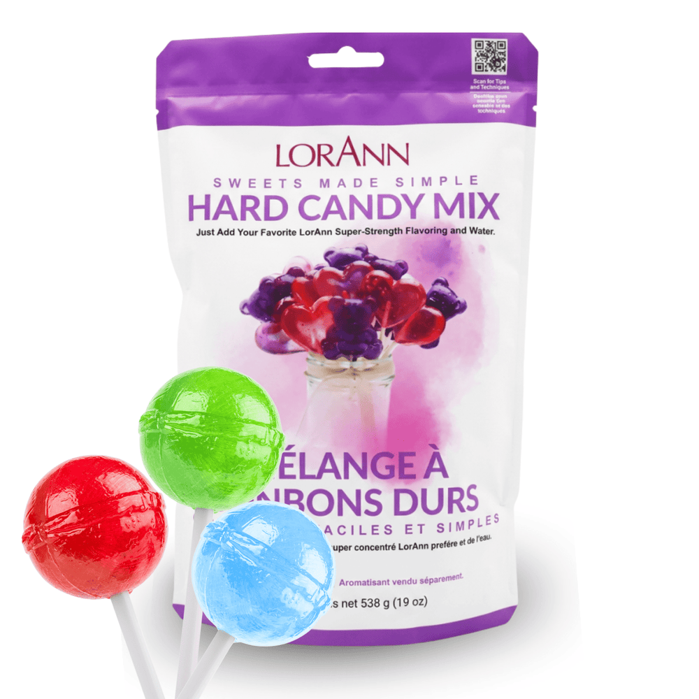 Hard Candy Mix by LorAnn – Easy Mix Base for Isomalt Candies & Lollipops - CaljavaOnline4210-0000
