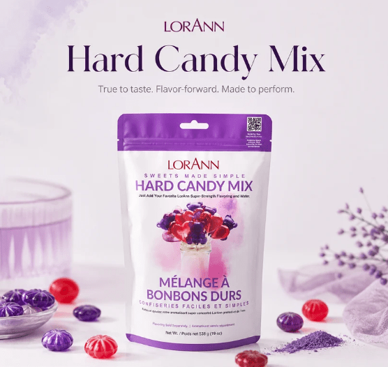 Hard Candy Mix by LorAnn – Easy Mix Base for Isomalt Candies & Lollipops - CaljavaOnline4210-0000