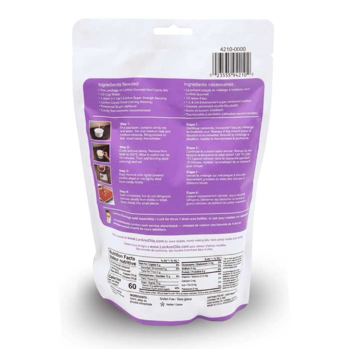 Hard Candy Mix by LorAnn – Easy Mix Base for Isomalt Candies & Lollipops - CaljavaOnline4210-0000