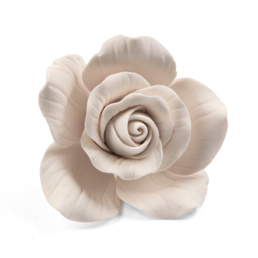 Hybrid Tea Rose 2" - White - CaljavaOnlineWRP5-5CMWHGumpaste Flowers