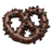3-inch jumbo milk chocolate covered pretzels topped with chocolate chips for retail impulse sales