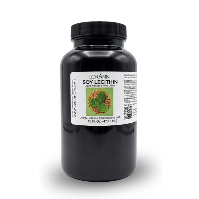 Clean-label product view highlighting Kosher, natural, food-grade LorAnn Liquid Soy Lecithin