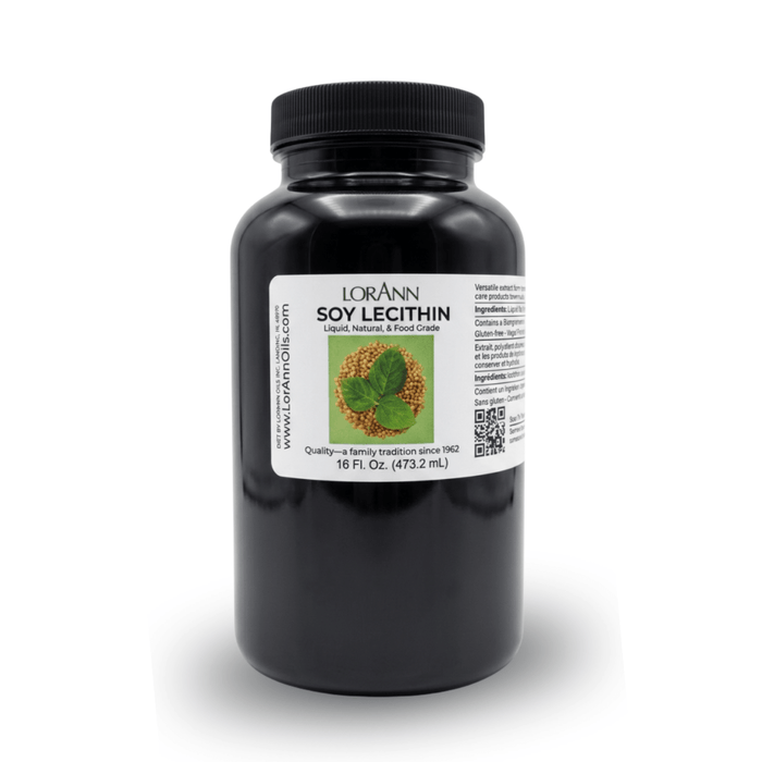 Lecithin by LorAnn – Soy Lecithin Moisture Retainer & Shelf-Life Extender for Edibles, Baking, Candies & Chocolate - CaljavaOnline6085-1000Preservative
