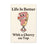 Life is Better with a Cherry on Top Quote Wall Art – Canvas Print - CaljavaOnline33365656251797880162Canvas