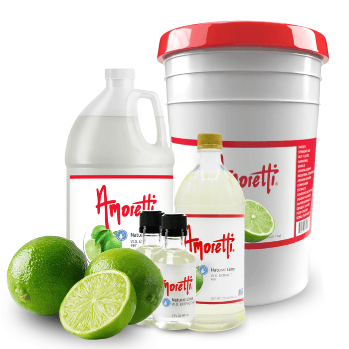 Lime Extract Water Soluble by Amoretti - CaljavaOnlineAMRTI-97-2OZFlavor