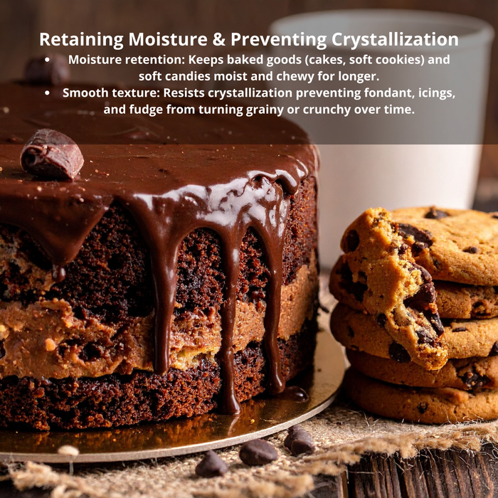 LorAnn Invertase liquid enzyme added to bakery dough for extended moisture retention and shelf life