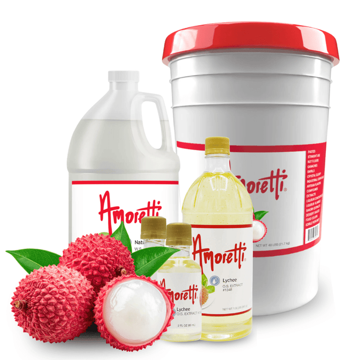 Lychee Extract Water Soluble by Amoretti - CaljavaOnlineAMRTI-586-9.5LBFlavor