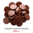 Melting Blommer milk confectionery coating wafers in a commercial melting pot for enrobing treats.